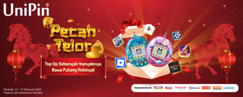 Gong Xi Gong Xi! Kejar Hoki Imlek Bareng UniPin & Alfamart, Bawa Pulang Tamagotchinya